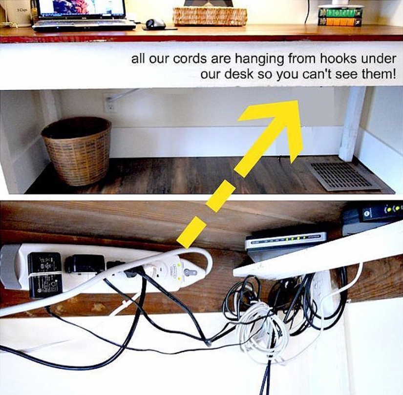 How to hide things that are an eyesore in the house How to hide things that are an eyesore in the house