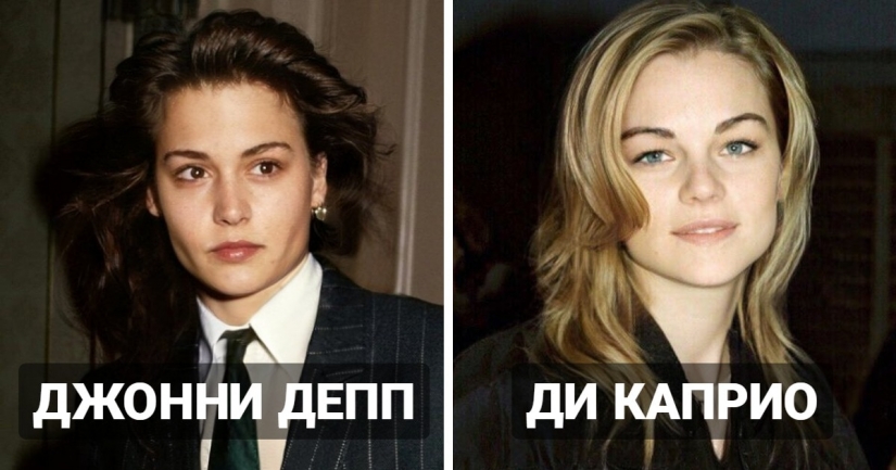 How to look like a female version of johnny Depp, Leonardo DiCaprio and other celebrities of FaceApp