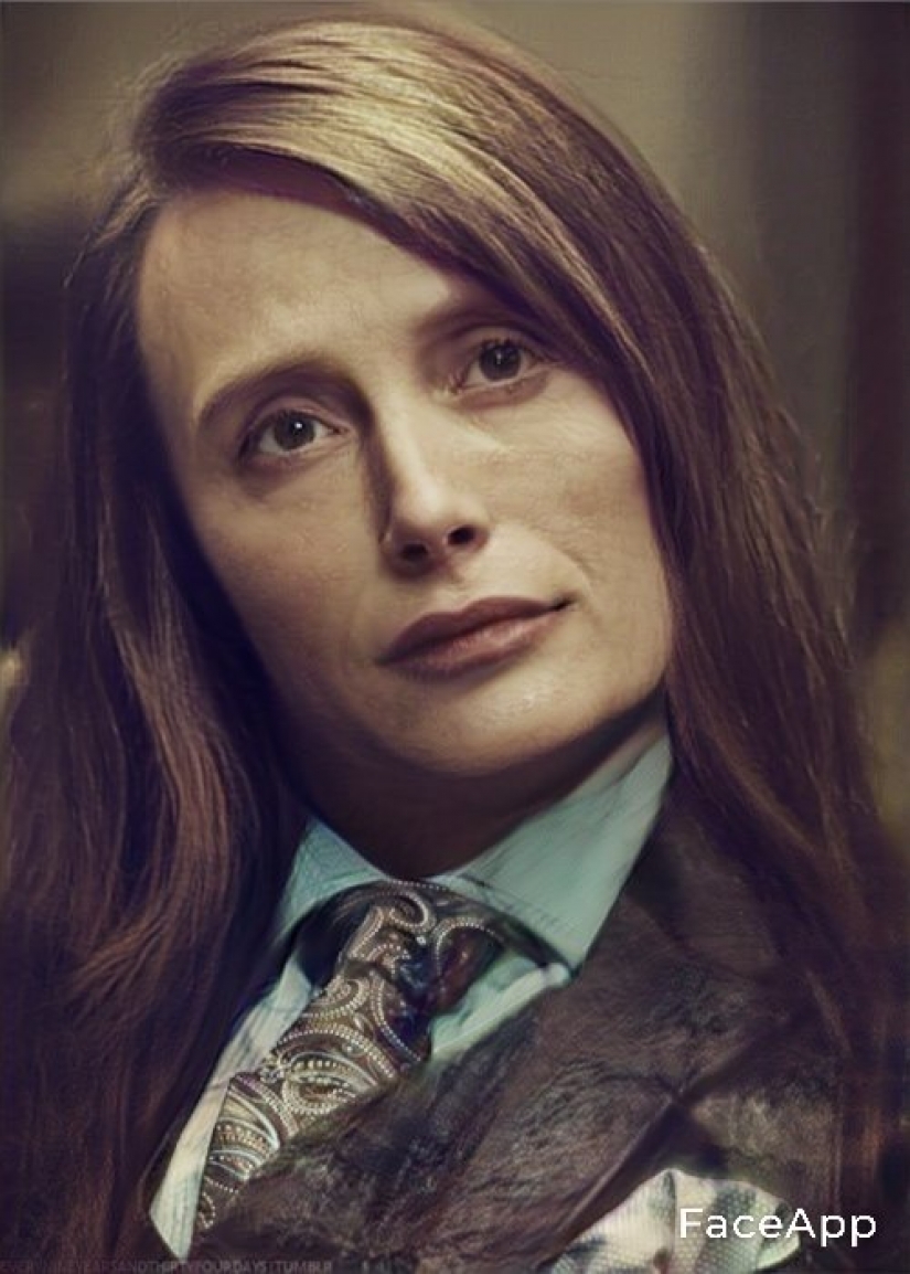 How to look like a female version of johnny Depp, Leonardo DiCaprio and other celebrities of FaceApp