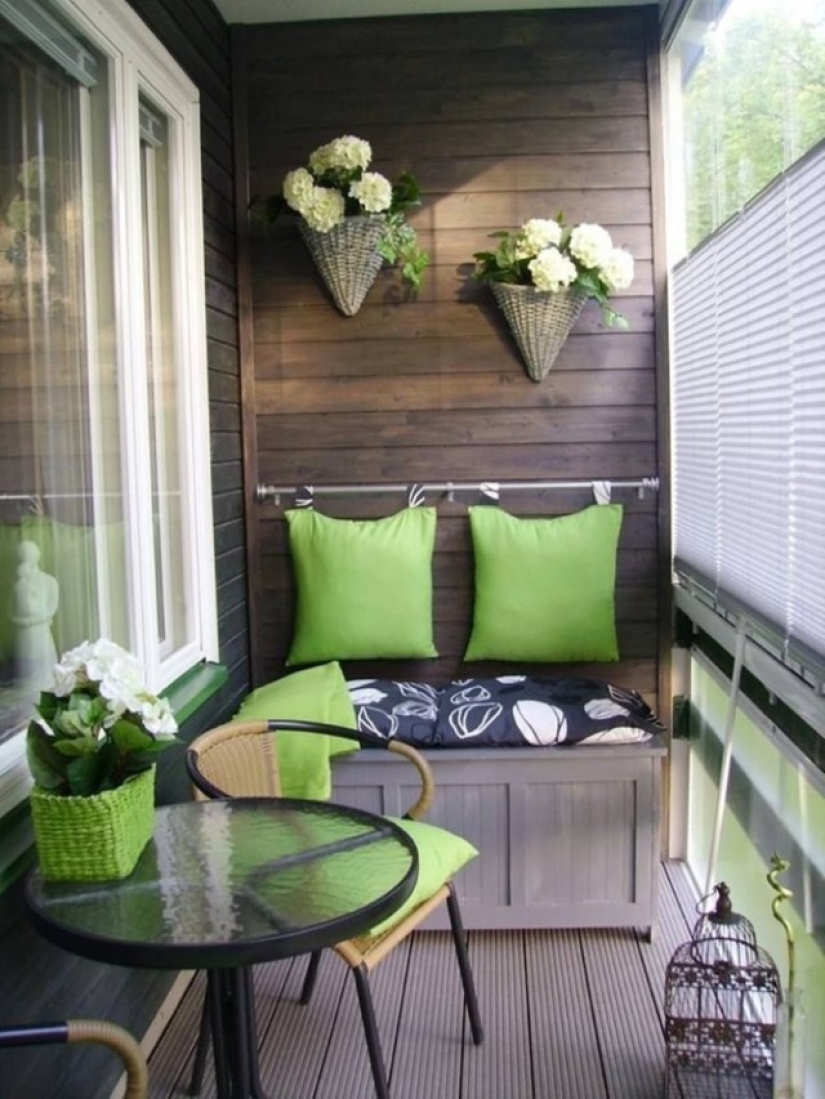How to turn a balcony into a heavenly place: 7 useful tips and 30 adorable examples