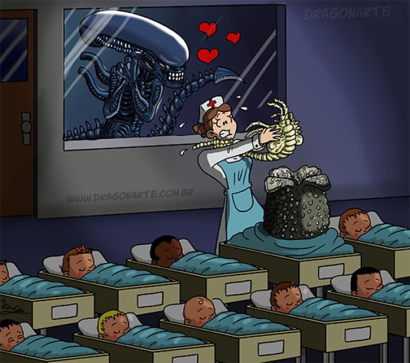 If superheroes were children: 10 charming and funny illustrations If superheroes were children: 10 charming and funny illustrations