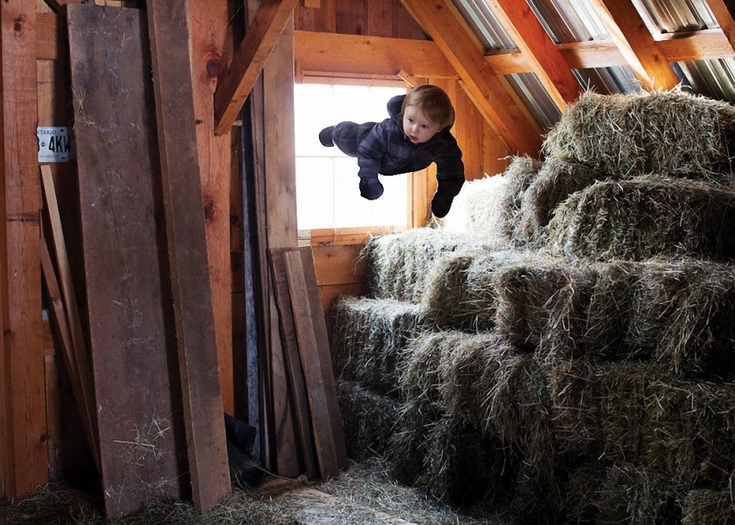 If the children flew: positive sequence bored on maternity leave Rachel Gulin