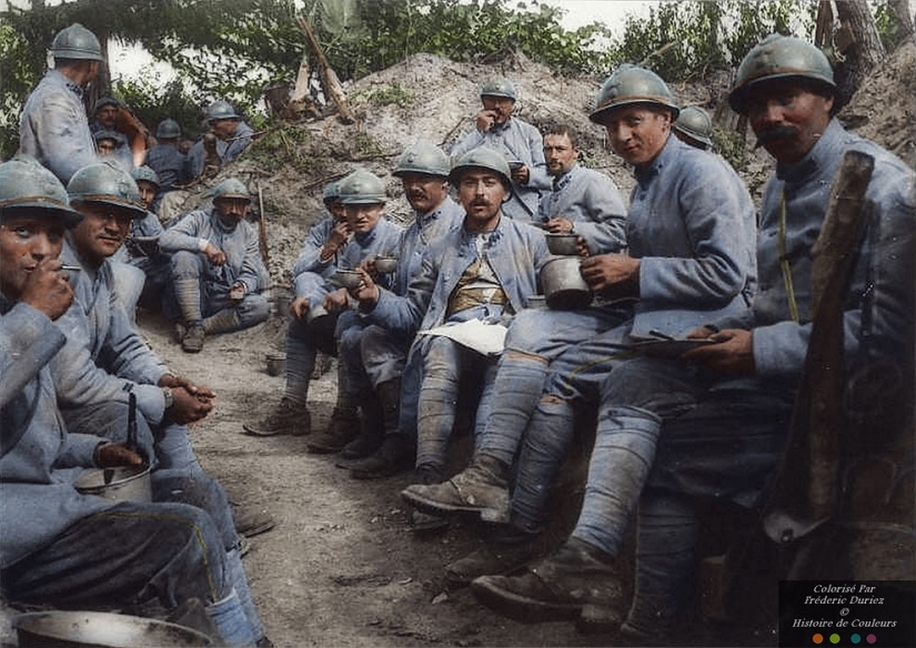 Imágenes a Color de la Primera guerra mundial, que hechos como los de ayer Imágenes a Color de la Primera guerra mundial, que hechos como los de ayer