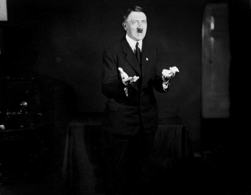 Imágenes de los ensayos de Hitler, que tenía que ser destruido