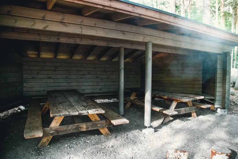 In Finland got rid of the garbage in the nature and forest fires In Finland got rid of the garbage in the nature and forest fires