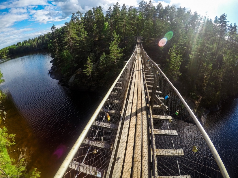 In Finland got rid of the garbage in the nature and forest fires In Finland got rid of the garbage in the nature and forest fires