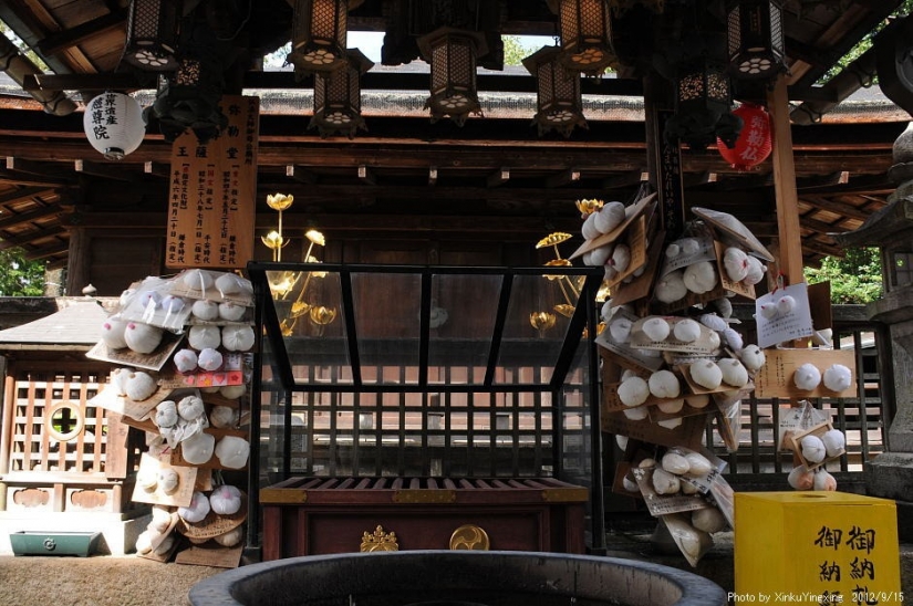 In Japan there is a temple dedicated to the female breast, and that's fine