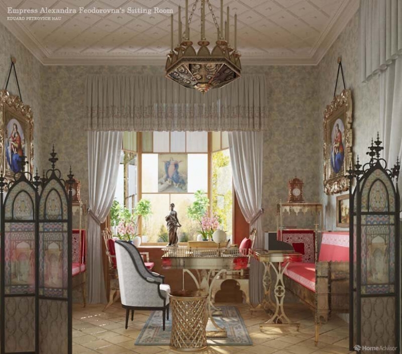 In the bedroom van Gogh: how would look the interiors with paintings by famous artists