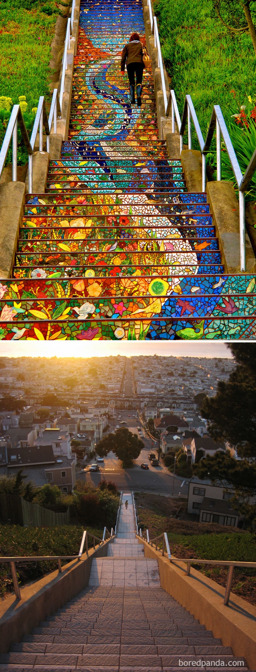 Increíble arte callejero. Antes y después de Increíble arte callejero. Antes y después de