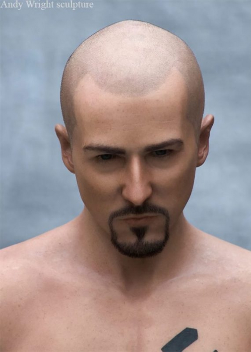 Incredible hyperrealistic sculptures of Andy Wright