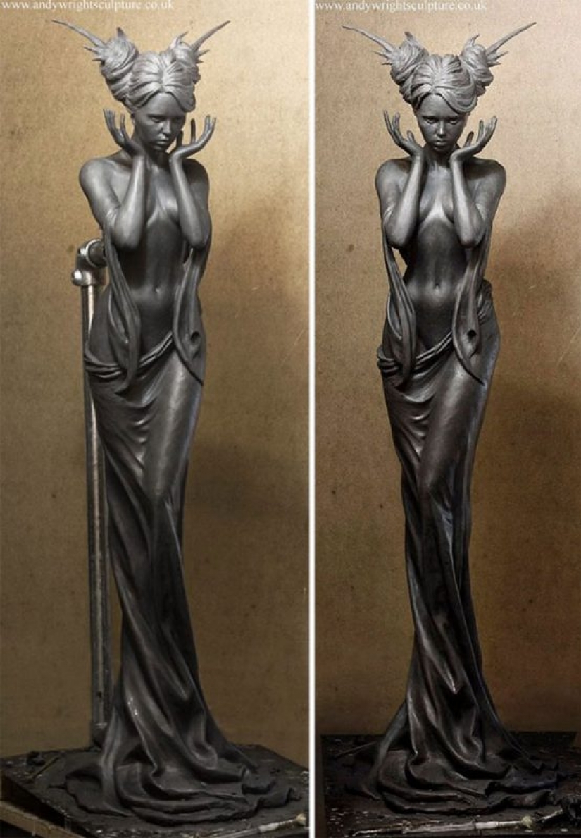 Incredible hyperrealistic sculptures of Andy Wright