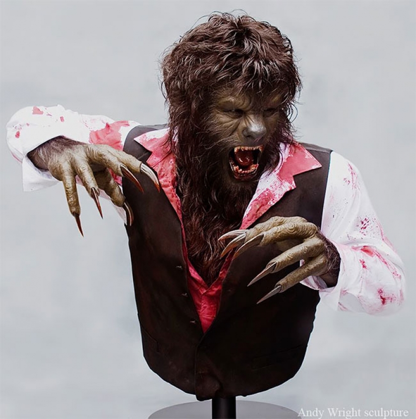 Incredible hyperrealistic sculptures of Andy Wright