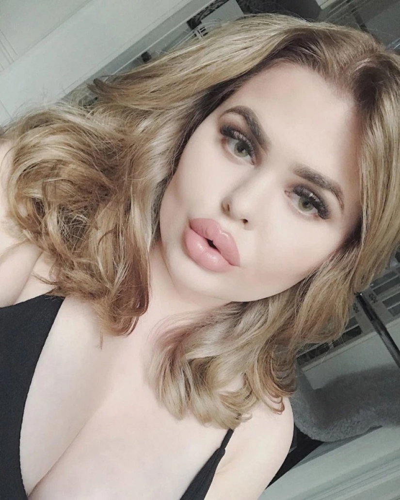 Inner beauty with external indicators: the girl is obsessed with plastic, but argues that the main thing — the soul