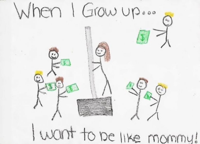 Innocent children's drawings, which look absolutely indecent Innocent children's drawings, which look absolutely indecent