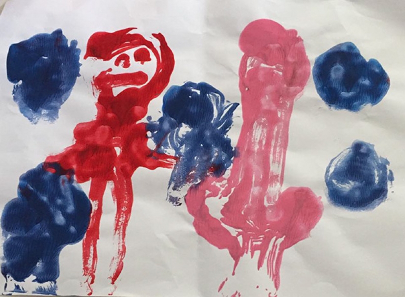 Innocent children's drawings, which look absolutely indecent Innocent children's drawings, which look absolutely indecent