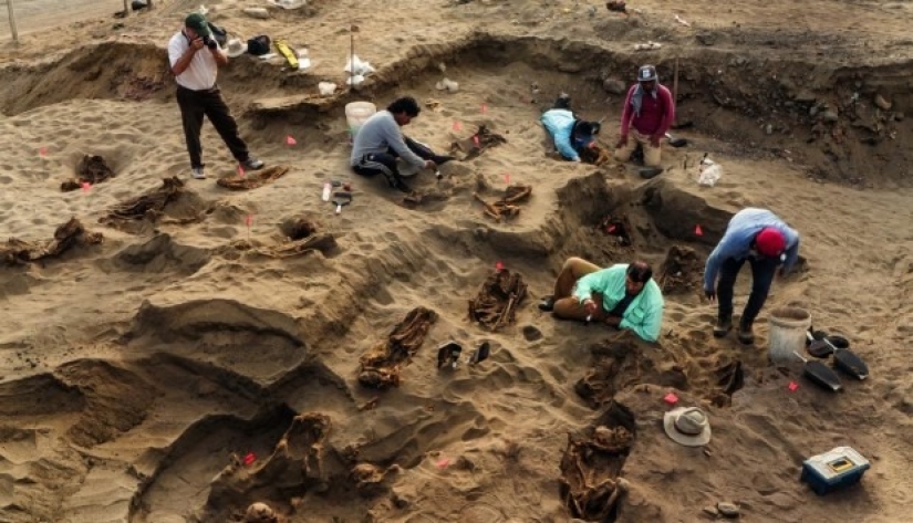 Innocent victims: the children's mass grave found in Peru