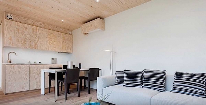 Inside a cheap, tiny, and beautiful homes of the future, where we still wait