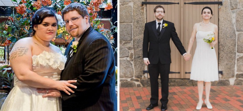 Inspiring photographs couples before and after the weight loss
