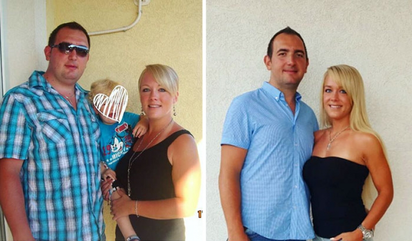 Inspiring photographs couples before and after the weight loss