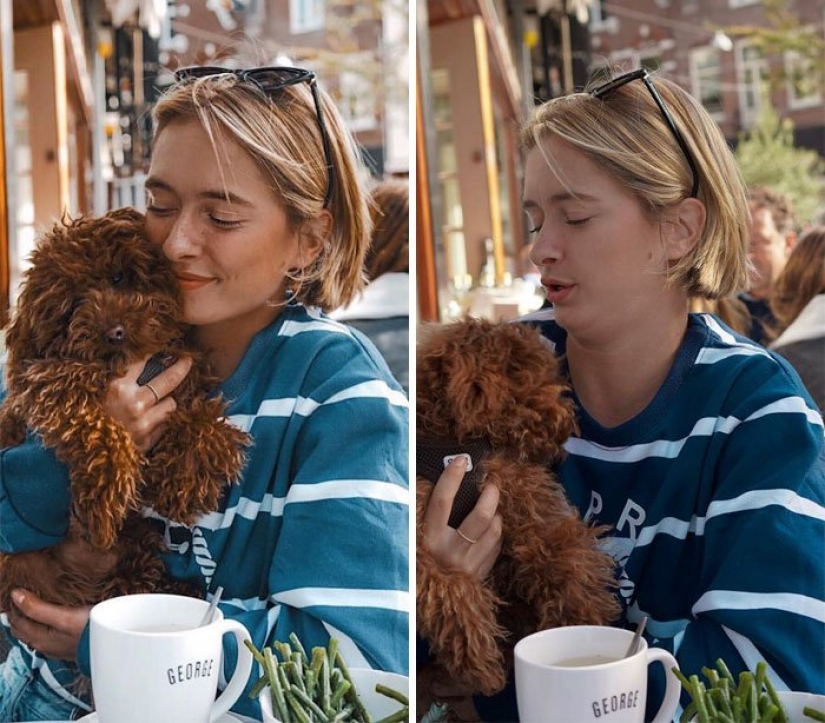 Instagram vs La modelo reveló el secreto, mostrando el ideal y el real de la foto