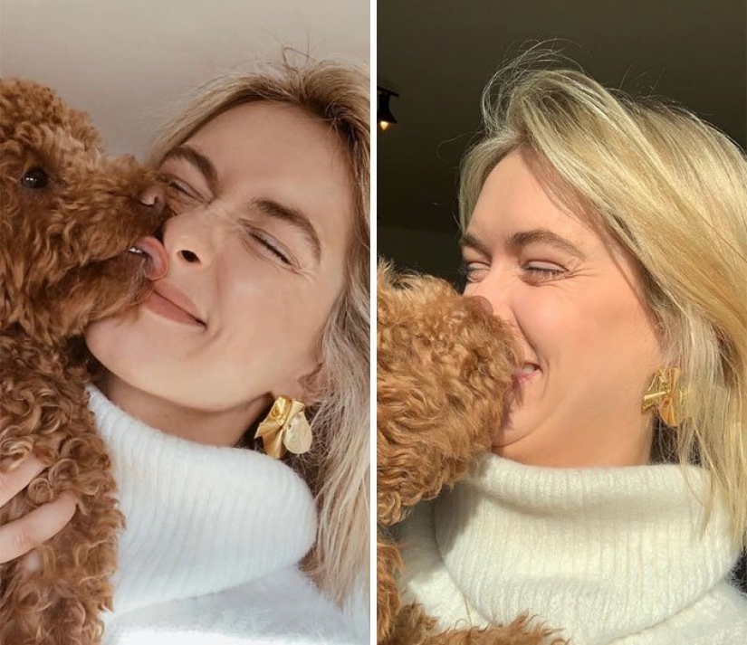 Instagram vs La modelo reveló el secreto, mostrando el ideal y el real de la foto