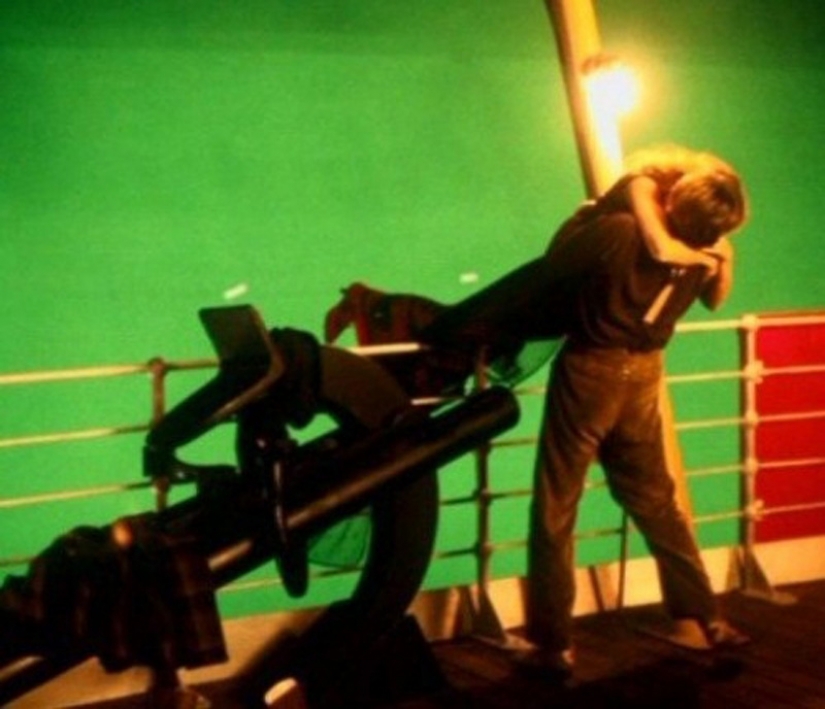 It took the Titanic: rare photos from the shoot