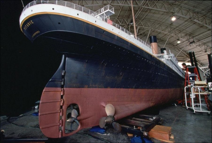 It took the Titanic: rare photos from the shoot