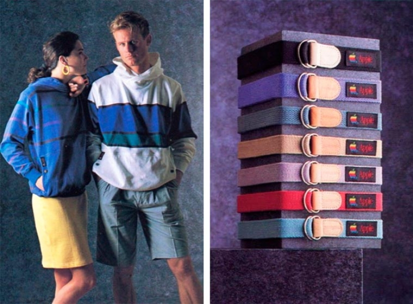 It turns out that without Steve jobs in the 1980s, years Apple was selling clothes