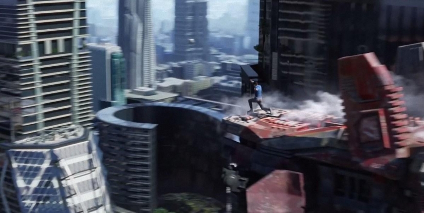 It would look like without visual effects