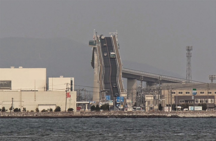 It's not a roller coaster, and the crazy bridge in Japan!