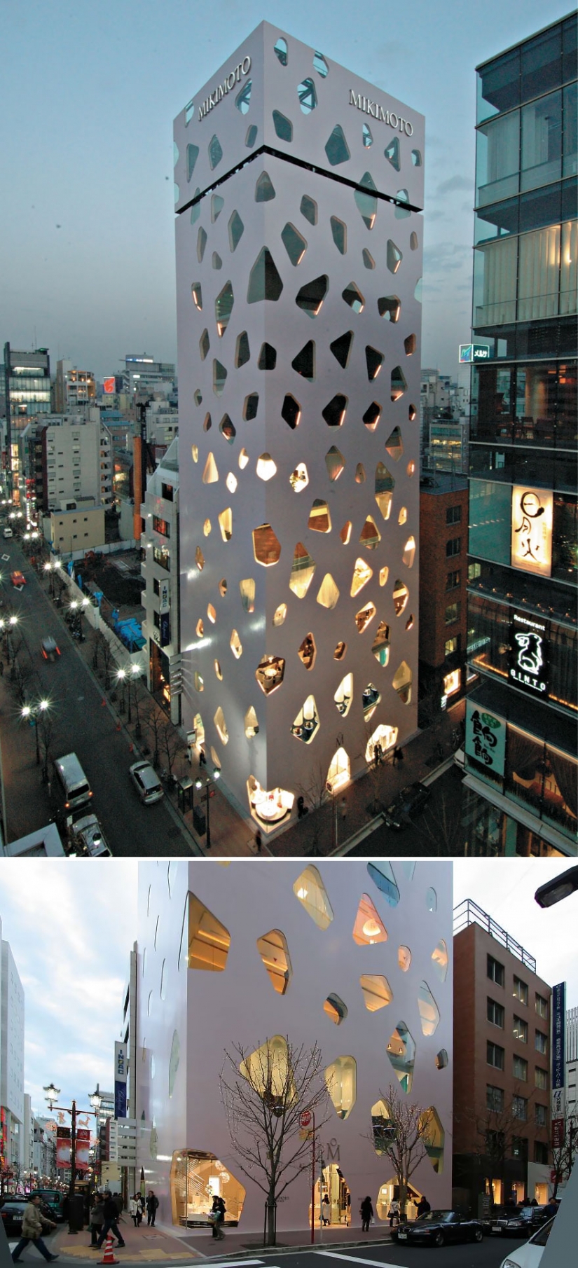 Japonés de la perversión en la arquitectura