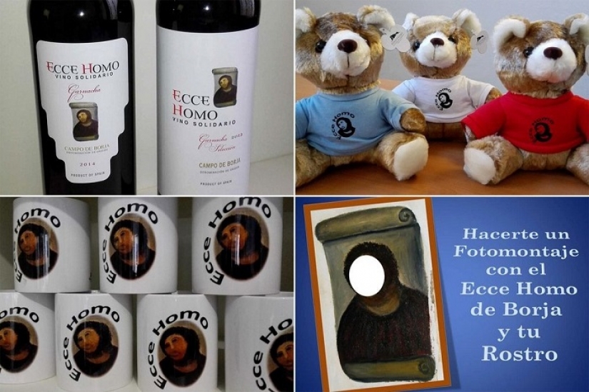 Jesus or the potato? Like a broken mural has enriched the whole city Jesus or the potato? Like a broken mural has enriched the whole city