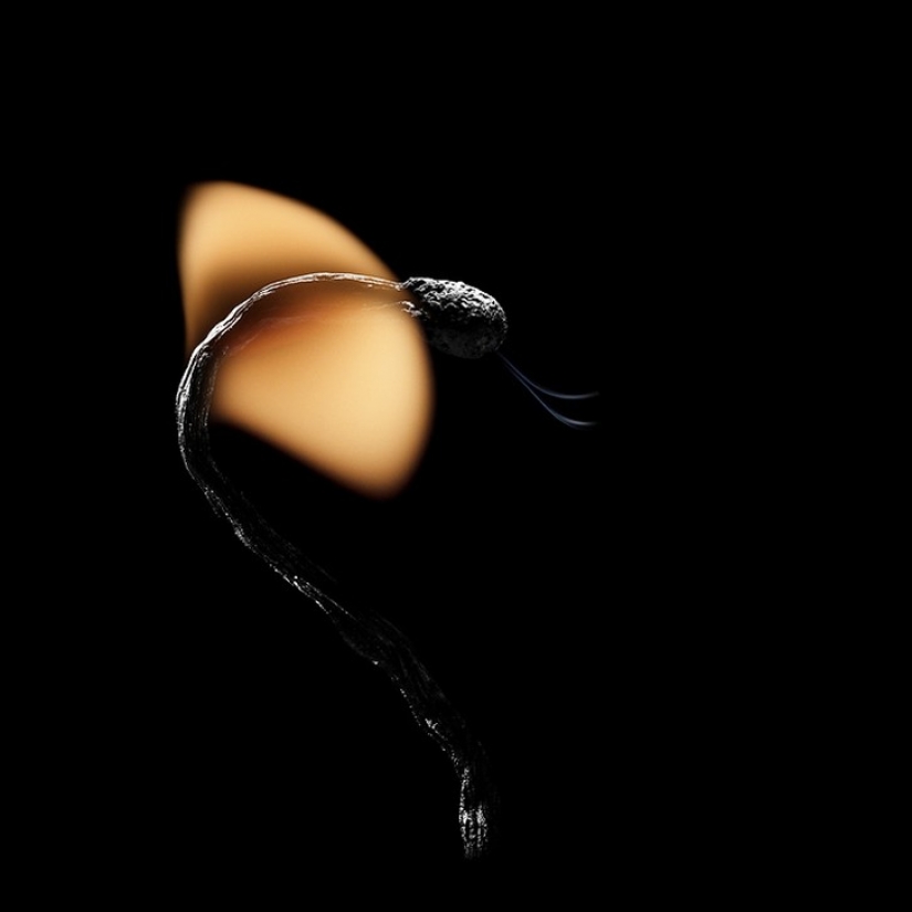 Jugando con fósforos: un trabajo mágico de Stanislav Aristov