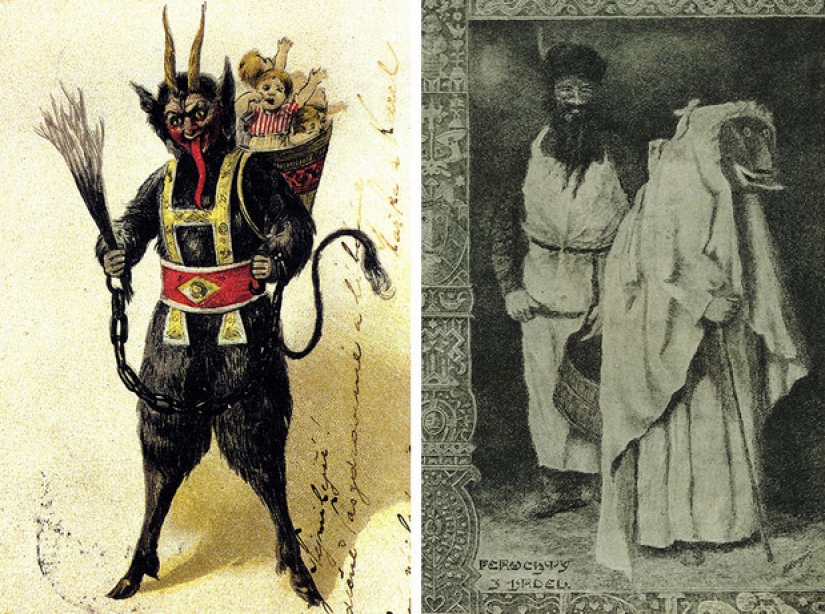 "Krampus te recojo": los 6 más terrorífica de Navidad la leyenda