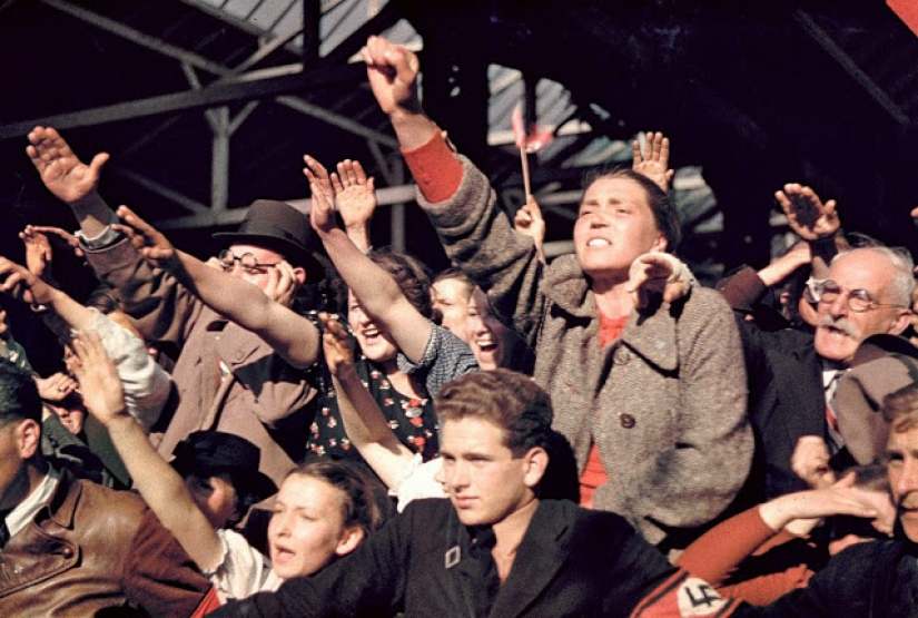 La Alemania Nazi fotos a color por Hugo Jaeger, el fotógrafo personal de Hitler