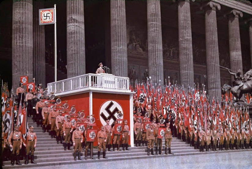 La Alemania Nazi fotos a color por Hugo Jaeger, el fotógrafo personal de Hitler