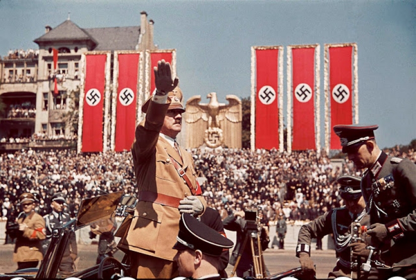 La Alemania Nazi fotos a color por Hugo Jaeger, el fotógrafo personal de Hitler