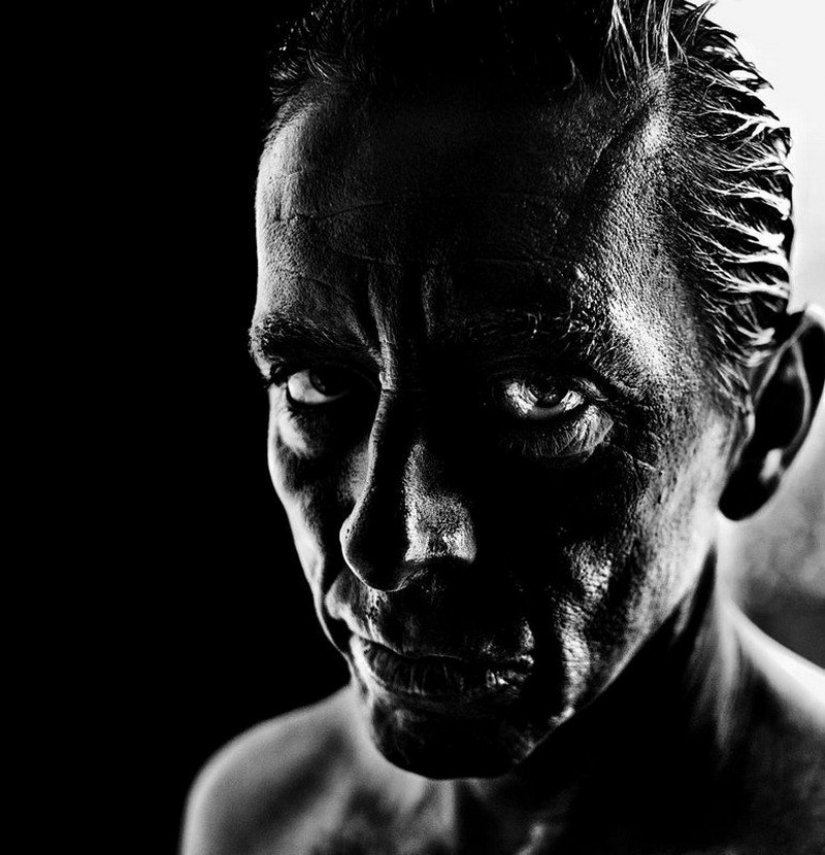 La cara de Londres, en su penetrante retratos de Brett Walker