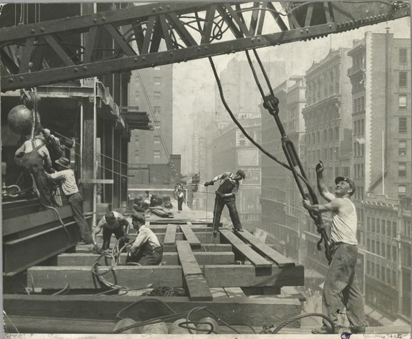 La Construcción Del Edificio Empire State La Construcción Del Edificio Empire State