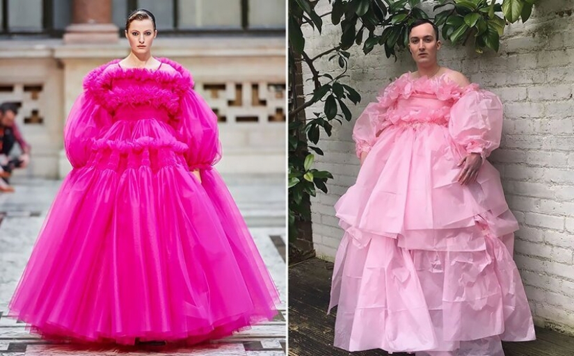 La cuarentena de estilo: la moda de las imágenes a partir de materiales de desecho