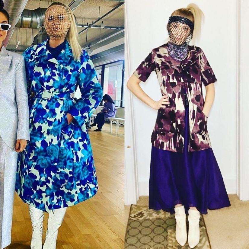 La cuarentena de estilo: la moda de las imágenes a partir de materiales de desecho