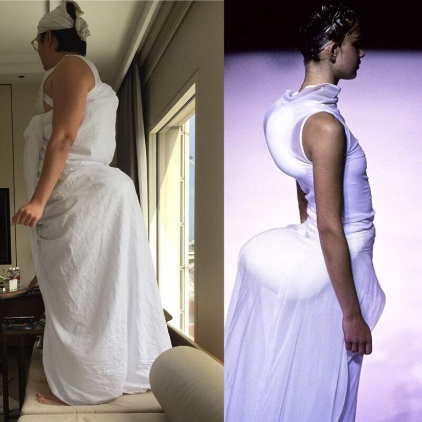 La cuarentena de estilo: la moda de las imágenes a partir de materiales de desecho