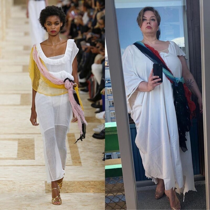 La cuarentena de estilo: la moda de las imágenes a partir de materiales de desecho