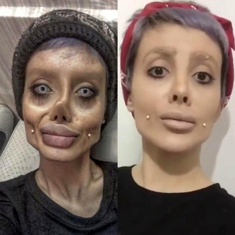 La dura verdad: 20 fotos de chicas en Internet y en la vida real
