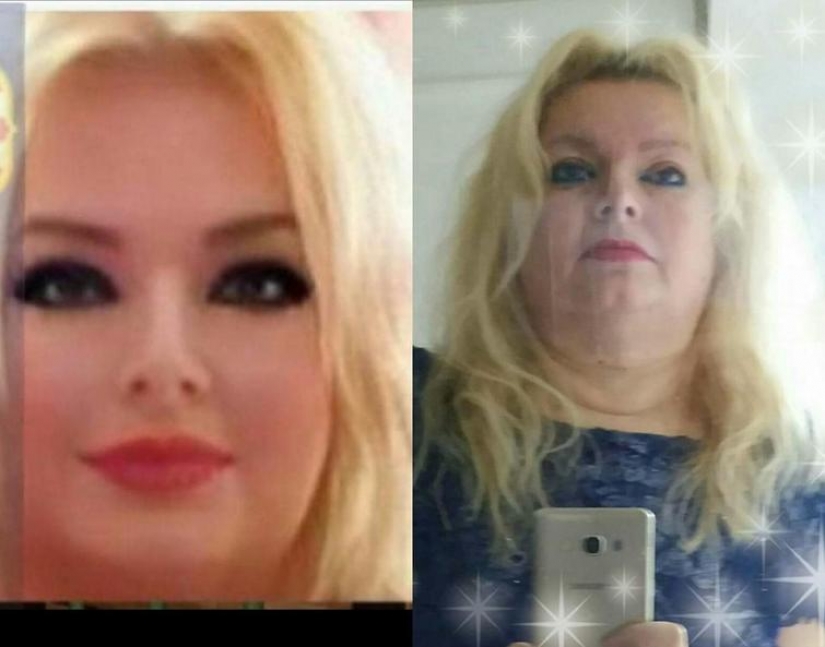 La dura verdad: 20 fotos de chicas en Internet y en la vida real