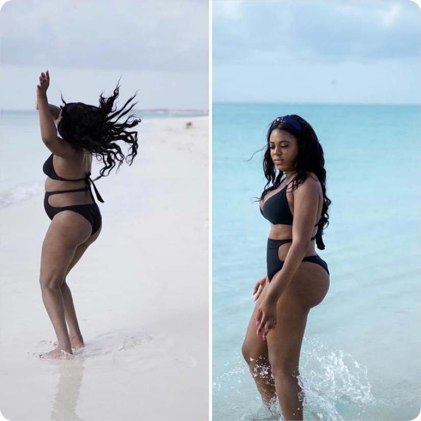 La dura verdad: 20 fotos de chicas en Internet y en la vida real