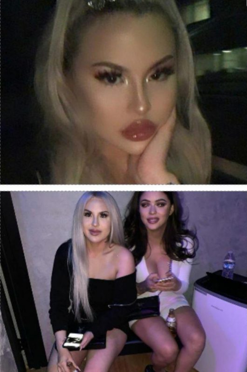 La dura verdad: 20 fotos de chicas en Internet y en la vida real
