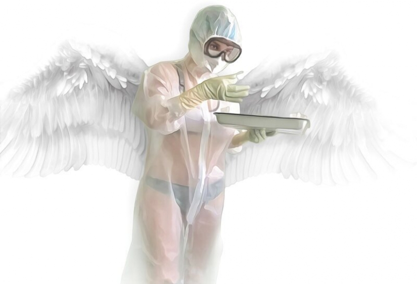 La enfermera en traje de baño de Tula, continúa para volverte loco todo el mundo