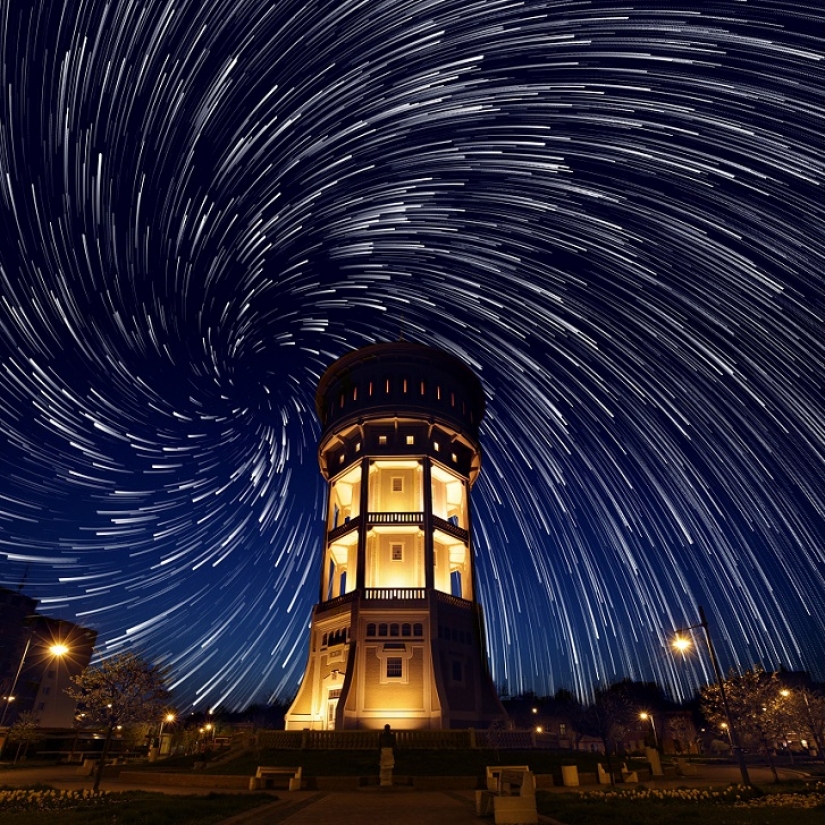 La estrella de embudo La estrella de embudo