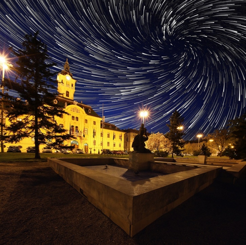 La estrella de embudo La estrella de embudo
